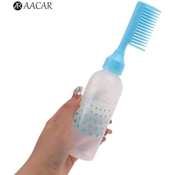 Oil and Hair Dye Applicator Comb with Reservoir - Innovative Solution for Easy Dispensing and Cleaning! - Generic - Image 2
